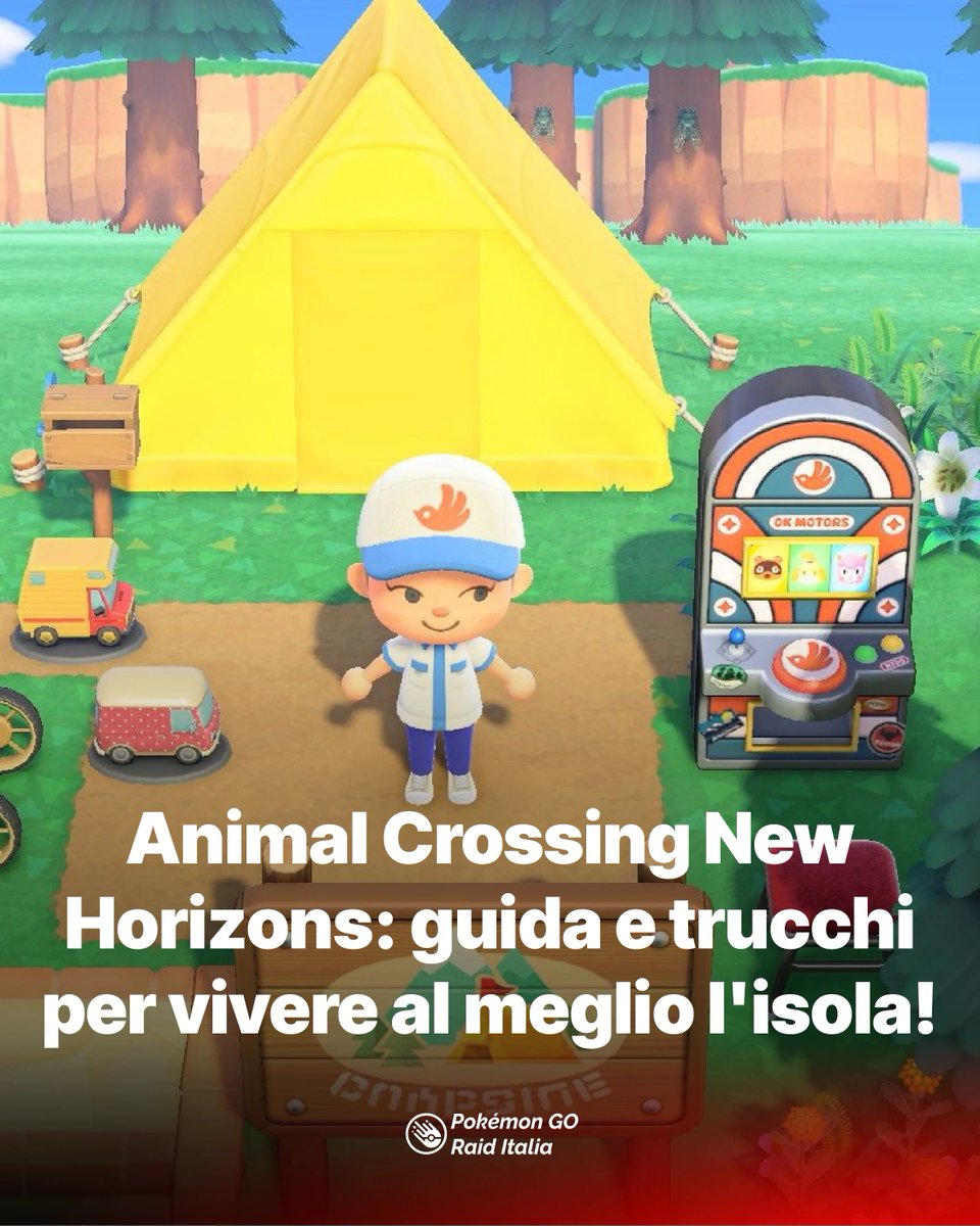 PokemonGoRaidIt's tweet image. Animal Crossing New Horizons: guida e trucchi per vivere al meglio l'isola! pokemongoraiditalia.com/animal-crossin…