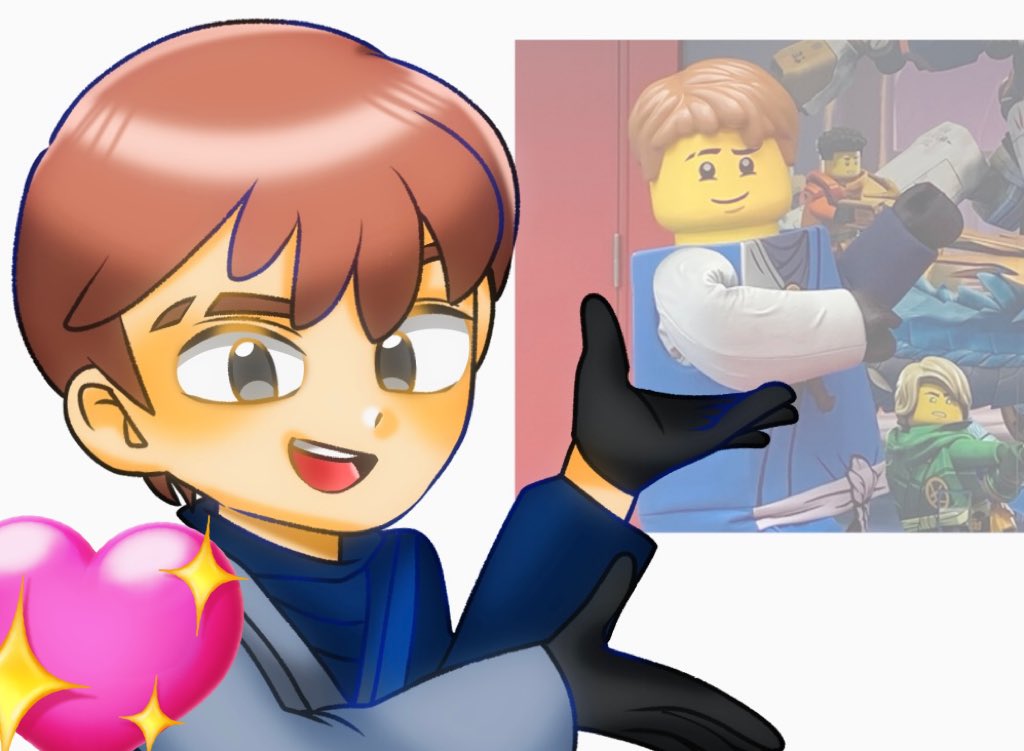 ❤️🤍💙✍️(ちょっと失敗😇)