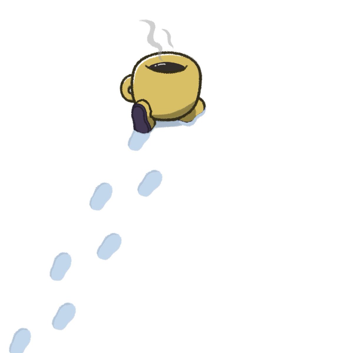 cecco_cpp's tweet photo. coffee walking on the snow

#イラスト #illustration https://t.co/yyGetL6cvS