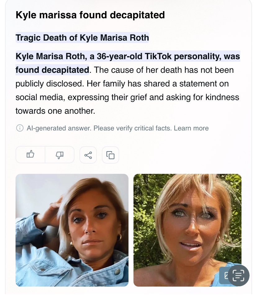TM8664's tweet image. What really happened to Kyle Marissa Roth? 
#1 - youtube.com/shorts/igihfND…
#2 - youtube.com/shorts/tFlMKY8…
#3 - youtu.be/hUSwBXMj6kY?si…
#4 - youtu.be/vwZ0S3B9hZM?si…
#5 - youtube.com/shorts/kEZQTk6…
#6 - youtube.com/shorts/CPpyjqr…
#7 - youtube.com/shorts/67sXFkO…
#8 - youtu.be/0y9Cq2PrP2s?si…