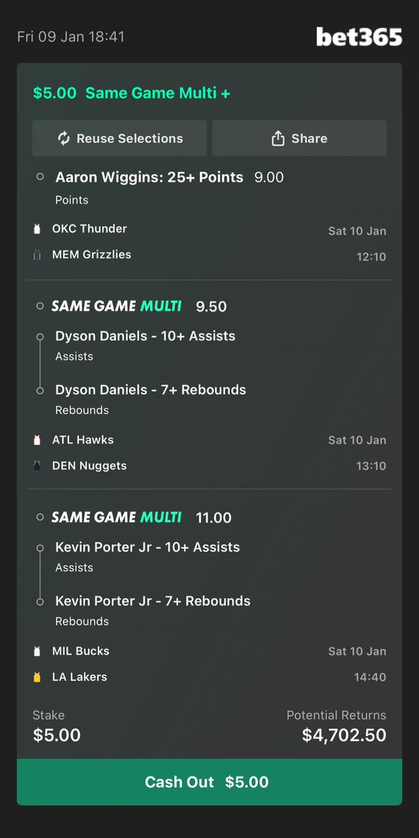 Buddy’s Bets tweet media