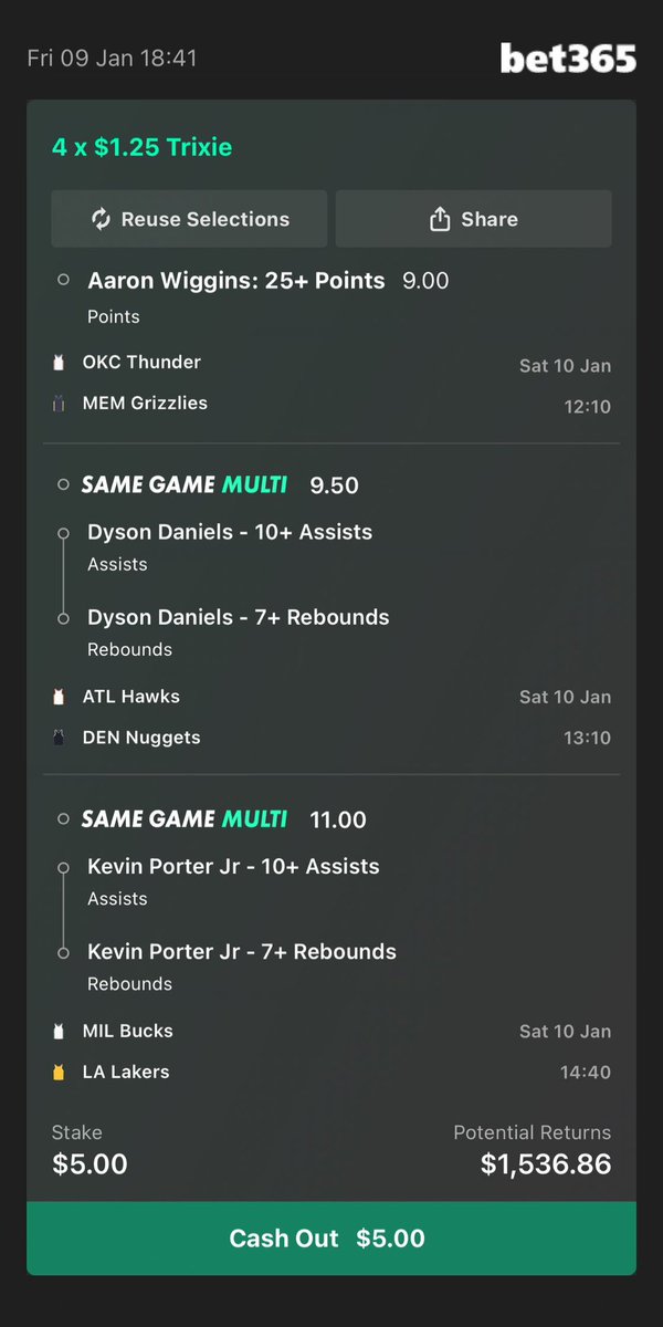 Buddy’s Bets tweet media