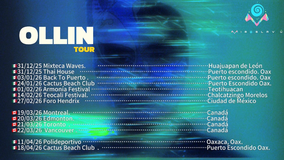 QuintanaRooHoy1's tweet photo. #Cultura🎶📀 | El DJ Miroslav Ü lanzó su álbum Ollin, que incluye “Xbáalam Naaj”, tema inspirado en Felipe Carrillo Puerto y cantado en lengua maya.
Nota completa👉 https://t.co/bKjkPvdhXC
#FelipeCarrilloPuerto #MúsicaIndígena #MiroslavÜ #Ollin #LenguasOriginarias https://t.co/cI7Vu8rnb8