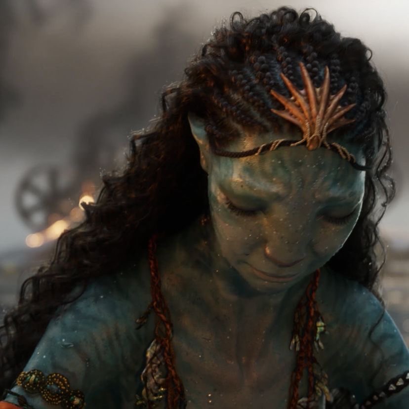 thinkertsireya's tweet image. the most haunting part of the way of water will always be tsireya being left to guard a body that no longer had a soul in it. just a girl and the weight of a boy who was supposed to have forever. it’s too cruel.