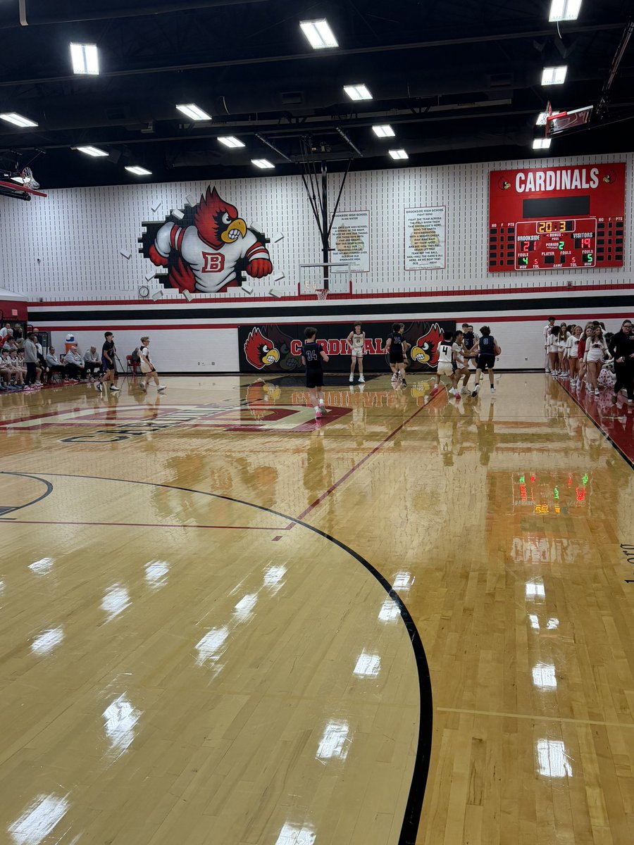 BrooksideCards's tweet image. Boys JV

Halftime
Keystone: 21
Brookside: 21