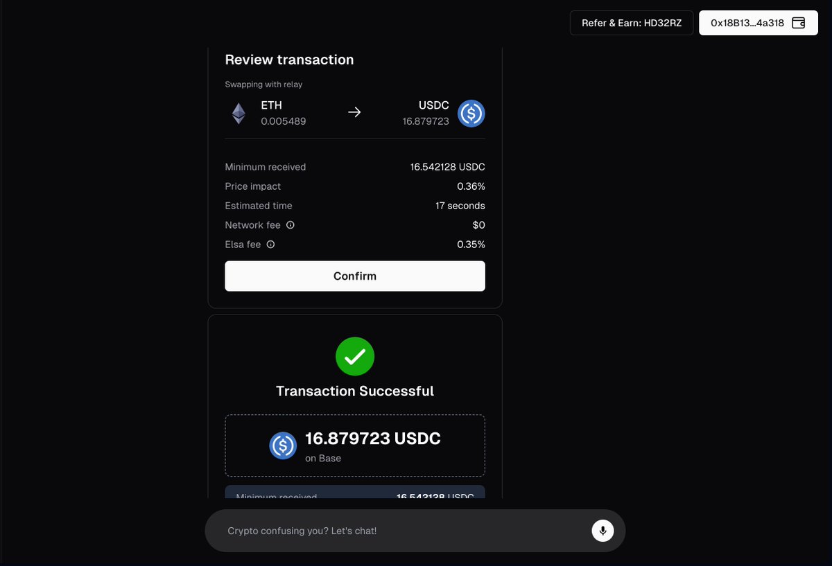 I am currently trading in @HeyElsaAI We need to do a minimum of