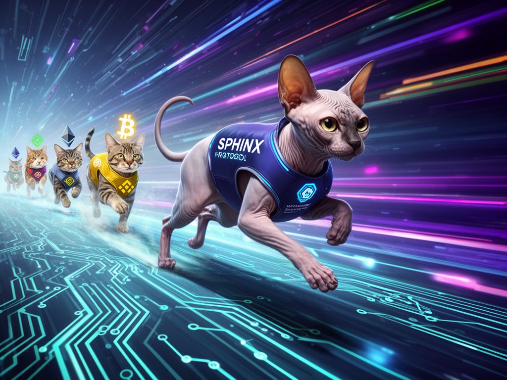 AndreyAsessor's tweet photo. ๐ Sphinx Protocol leads the blockchain race! Sphinx outpaces Layer 1 competitors with unmatched speed, security, and scalability. Experience next-gen decentralized innovation. @SphinxProtocol #SphinxProtocol https://t.co/RXonNBI850