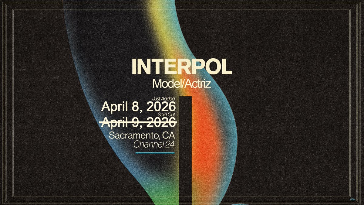 Interpol tweet media