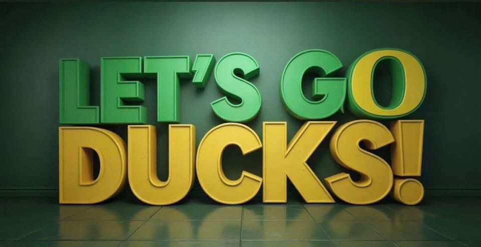 thehumpyreport's tweet image. Let’s Go Ducks