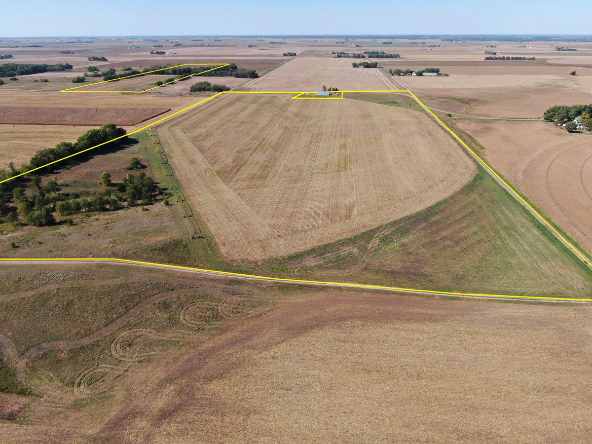 FirstMidAg's tweet image. The Briggs Family Trust #farmlandauction will offer 124.86 ± taxable acres in 2 tracts SW of Green Valley along Wagonseller Road. Tract 1: has a 60' x 80' shed, 9 tower Zimmatic irrigation system, CRP, &amp;amp; pond. Tract 2: tillable acreage, timber, &amp;amp; CRP. See
youtu.be/AQI7PAjuDEU