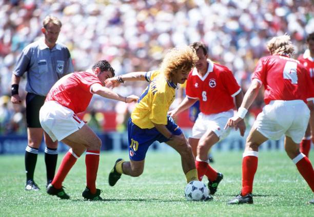Colombia 2-0 Suiza.
USA 1994.
EL DUEÑO DE LA CAPRICHOSA.
