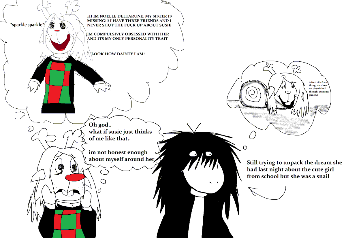 Expectations and reality differ because susie isnt normal #Deltarune