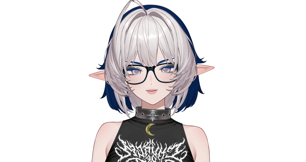 LiaMidnightAss's tweet photo. What’s that? Brand new metal mommy elf vtuber model? Glasses or no glasses chat?

Thanks to @ChalizKokoda for the incredible customizable model! https://t.co/WNYLjlsA9x