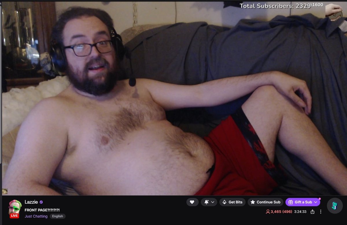 Peak content on Twitch thats my boi  W Lazzie