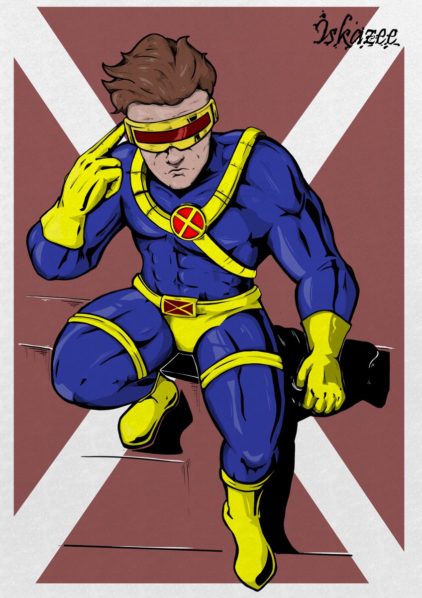 Iskazee's tweet image. Cyclops 

#Fanarts #digitalart #scottsummers #Cyclops