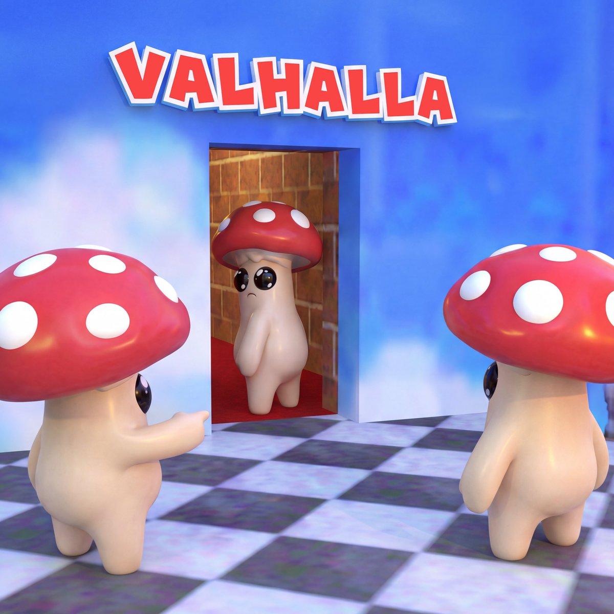 the shroom stays on $MUSH