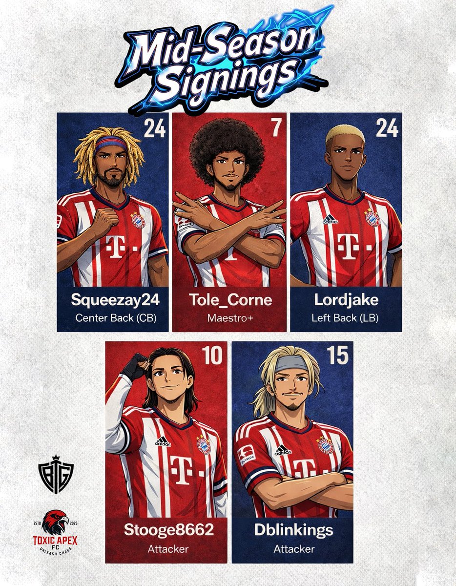 Toxic Apex FC tweet media