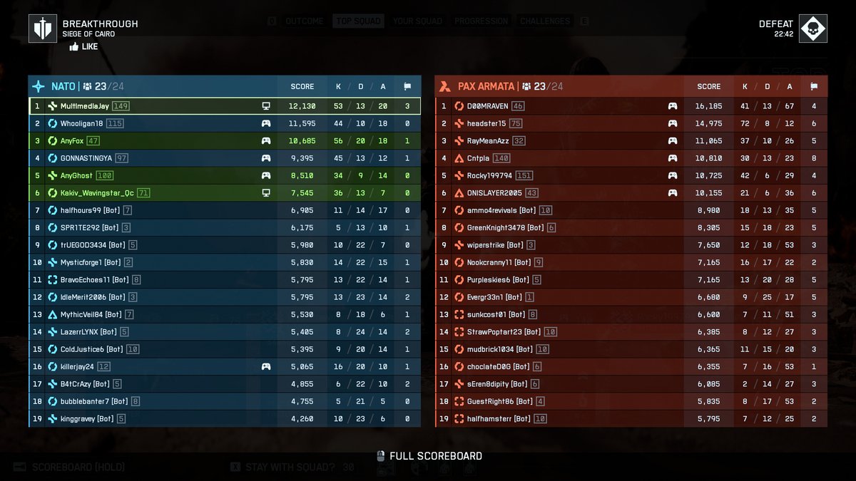 MultimediaJay's tweet image. Proudly fighting SkyNet in Battlefield 6.  😂