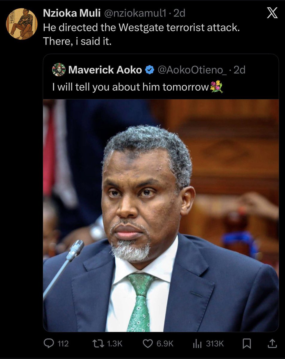 Somalis Cant  continue Selling us Fear in our own country #FreeNziokaMuli.