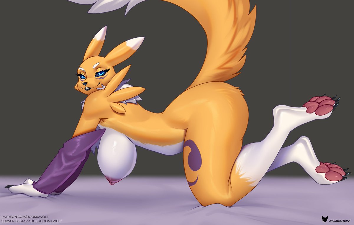 First Renamon of 2026 for good luck!

#antho #furry