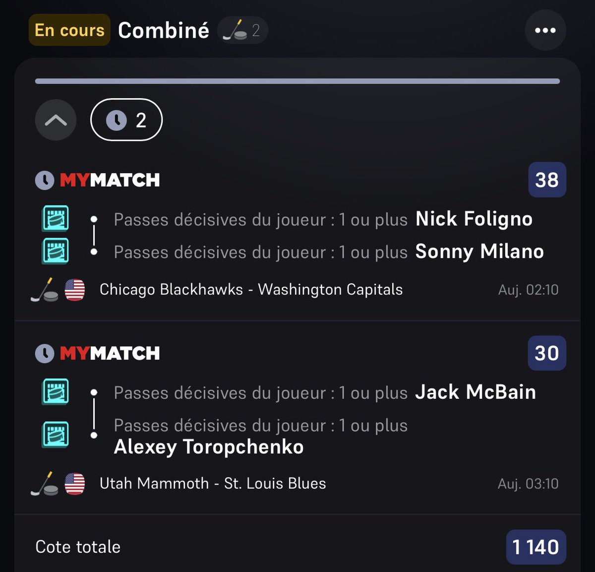 Full funs :

Captures + 
• 202,50
• 195,75
• 180
• 161,5

Liens : 
winamax.link/TPC2l 
winamax.link/xfXg0 
winamax.link/EM37r
winamax.link/offU9