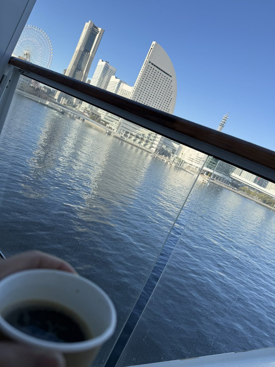 帰ってきたー⚓️☕️
もうすぐ下船🚢