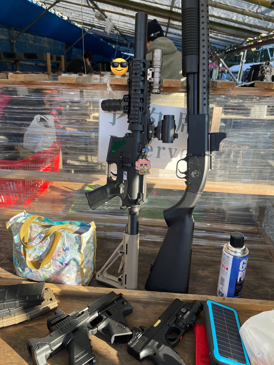 Post by ざっこりん on X: サバゲーに来た！