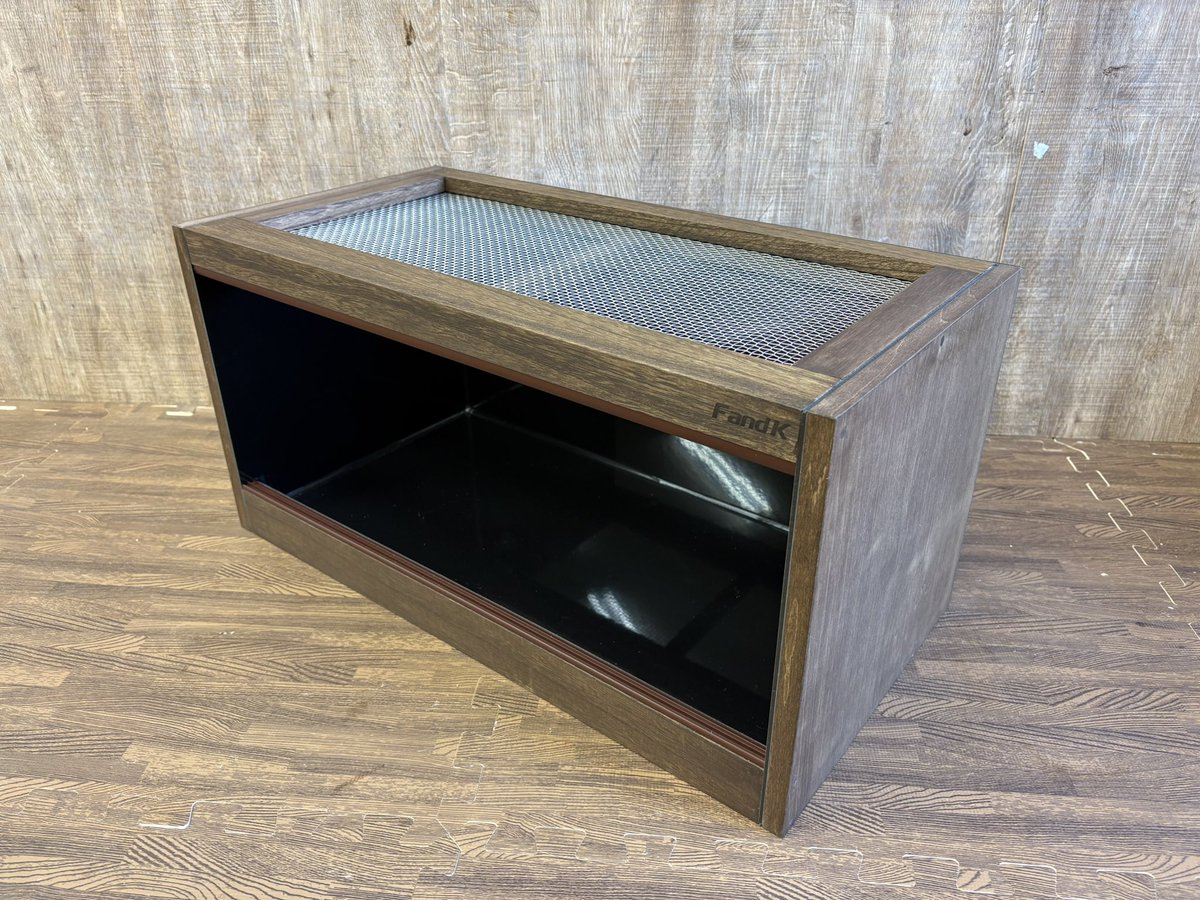 ゆう　ＦandＫ爬虫類木製ケージ FandK爬虫類木製ケージ カメレオン仕様 カメレオンゲージ FandK