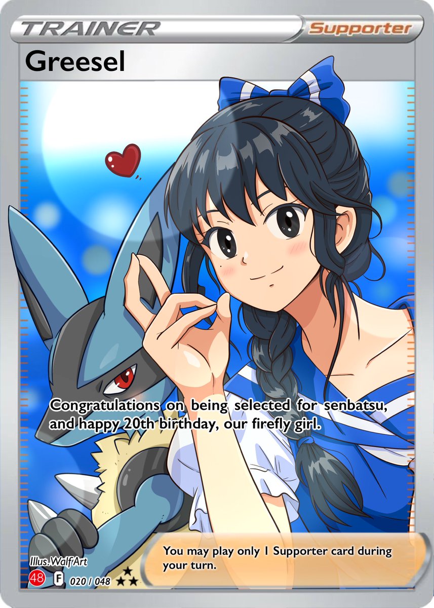 Happy 20th Birthday! <a href="/Greesel_JKT48/">Greesella Adhalia</a> May this new chapter of your life bring you closer to your dreams and fill your days with happiness.