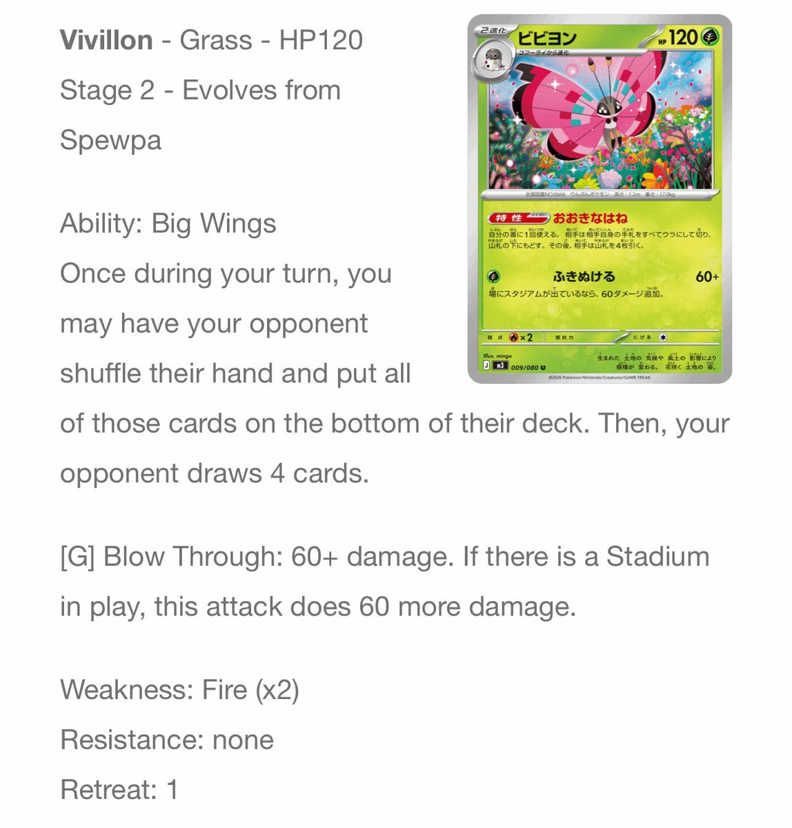 TerapagosFan07's tweet photo. @megafireofenvy Why is everyone saying this like the Vivillion isn't coming out in the same set https://t.co/QArkzGC1Rs