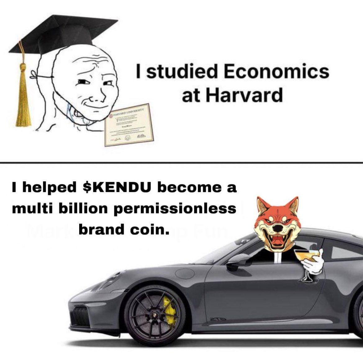 Just make a little progress each day.

Progress compounds.

Kendu flips Nike Q3 2029.

Just du it.