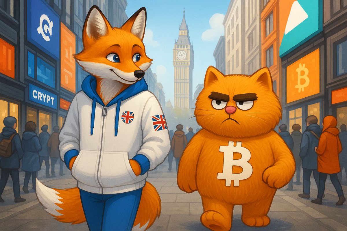 Fox-u is welcome BittyCat to  London $BittyC AerY8mR5ywv9QgaHiUJSi73e2eqrvefFvmMDKoNybonk