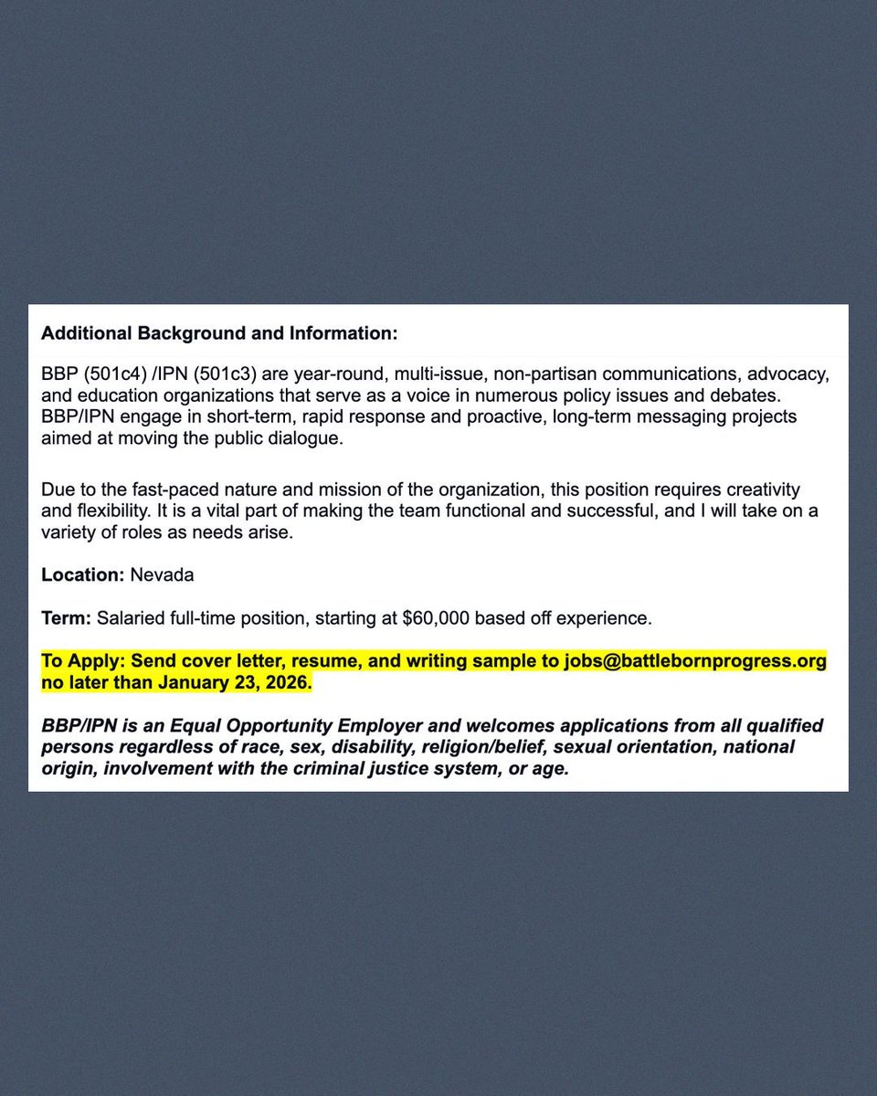 Institute for a Progressive Nevada tweet media