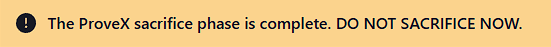 📢 Final <a href="/ProveXCom/">ProveXcom</a> sacrifice wrap-up 📢

📋 Total value sacrificed: $404.4m
📋 Total points: 1.273 Trillion

💰 Value sacced before fixed bonus phase: $16.4m
💰 Value sacced during fixed bonus phase: $388m

🪙 ETH entered via TornadoCash-funded wallets: 120,600 from 961 unique,