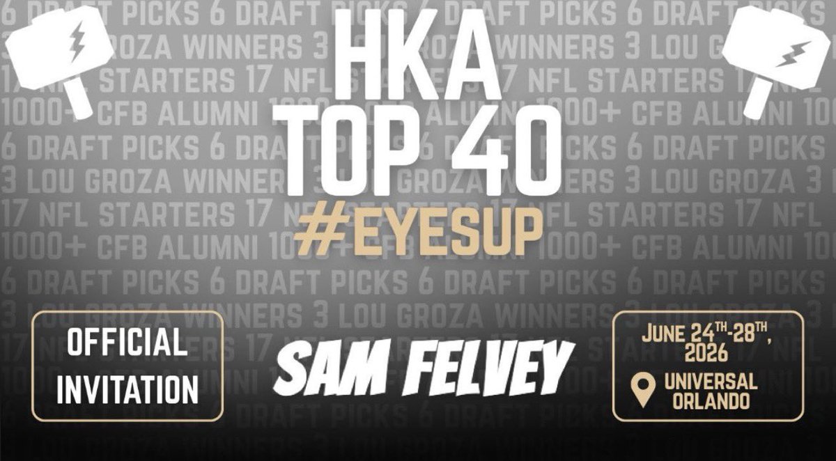 Sam Felvey 28’ longsnapper tweet media