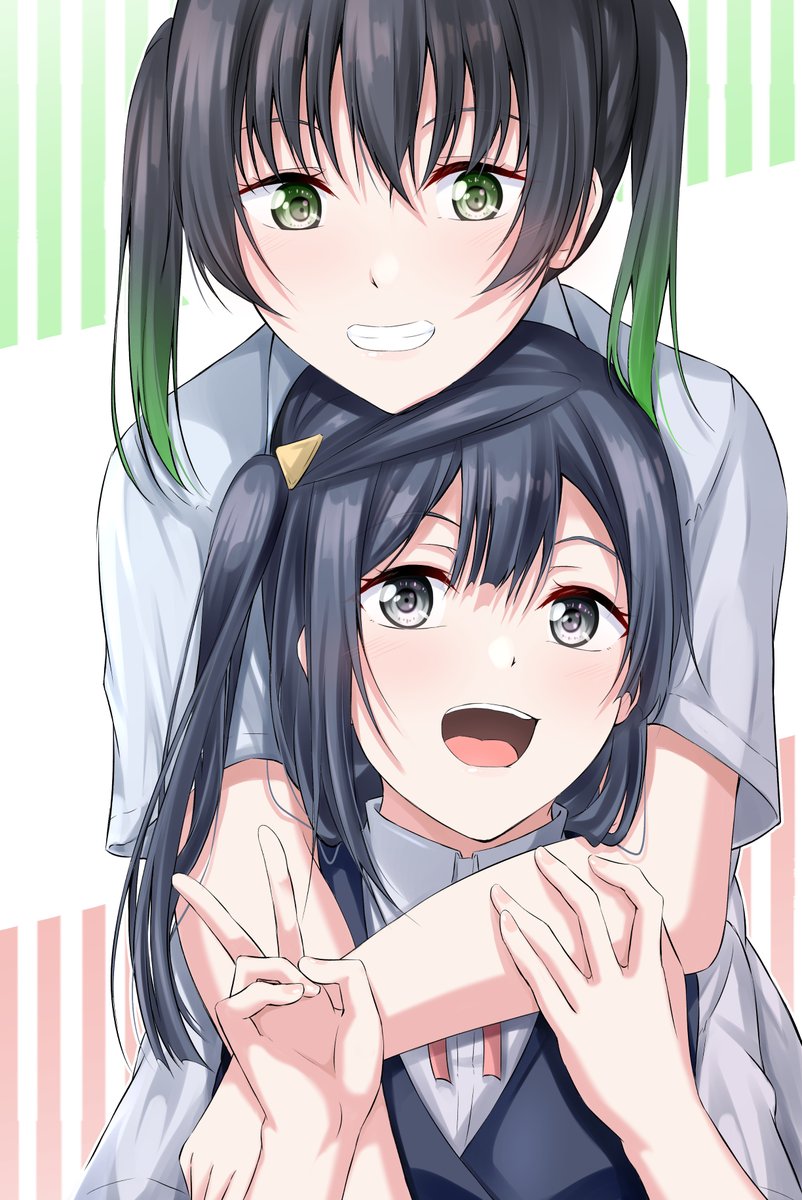 高咲侑 ,優木せつ菜 「ゆうせつハグ #虹ヶ咲」|結崎＠4月僕ﾗﾌﾞ37ﾆ12のイラスト