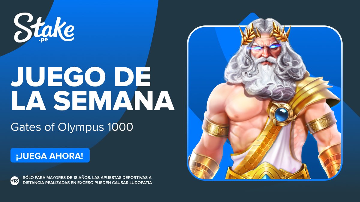 Gates of Olympus 1000 ¡el juego de la semana! ⚡️

Regalaremos 12 free spins 🎰 a 4 Stakers aleatorios que den RT y comenten su user 📲

¡Juega ya! ➡️ bit.ly/4svXqDh