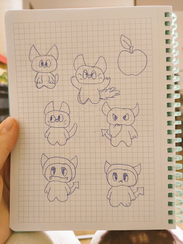 ChocotitaKawai's tweet photo. Más criaturas 🤣
#VirtualPets #Mascotas #kawaii #Art https://t.co/Y2p27jEJFG