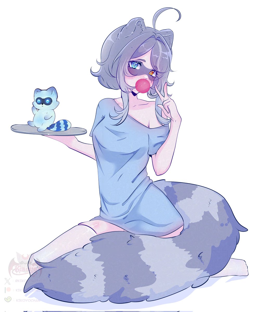 Cute Snuffy Fan art🩵🫐 
#snuffyart