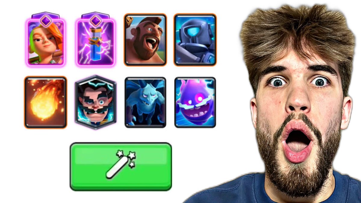 Crisparoonie's tweet photo. *RANDOM DECKS ONLY* in Clash Royale

https://t.co/2CUvYVmo7U https://t.co/Zh70yKJ1Wn