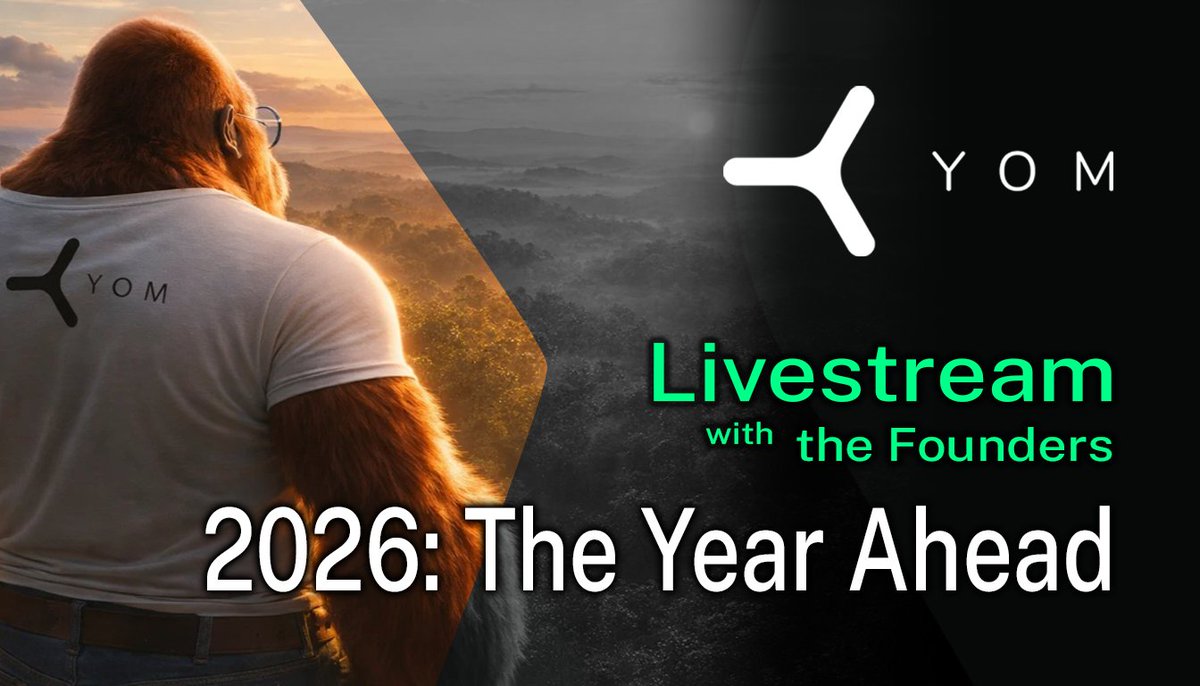 YOM_Official's tweet image. If you missed today's Town Hall, you missed the big updates to our Tokenomics and the rest of the alpha that CEO @VelzeboerJorrit dropped all over the floor.  Here's what you missed: youtu.be/0lBGEtdQNuU