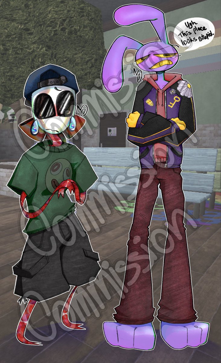 Wreeb_'s tweet image. #ribbun comm