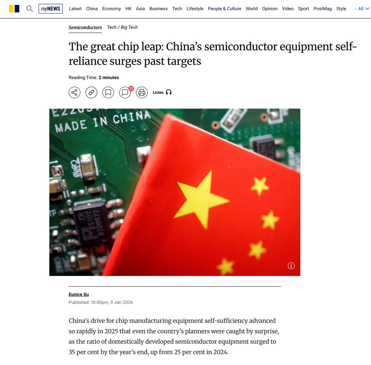 🇨🇳 China never panicked.
Decades of sanctions, embargoes, and choke-points simply shaped a culture where pressure is normal and adaptation is instinct.

The West, meanwhile, behaves like the world owes it comfort:
– If they block China’s tech, it’s “security.”
– If China protects