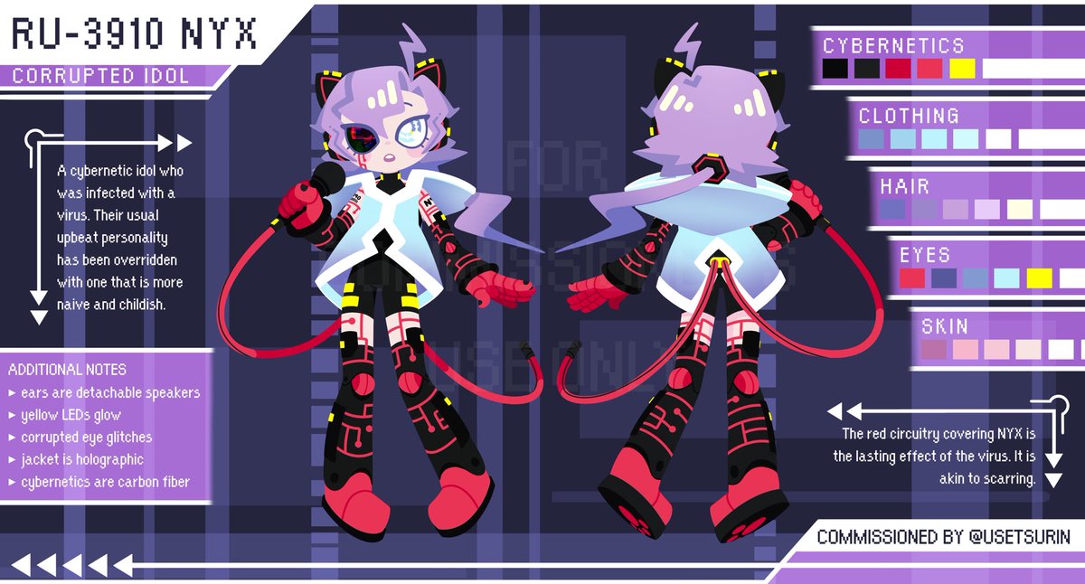mikobiyo's tweet photo. 🎤🦾🤖🦿🎶🎧⚡️
#vtuber • #characterdesign https://t.co/zjLV7jAWAj