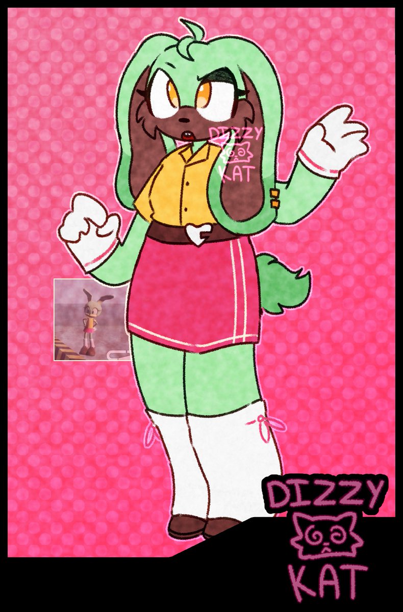 Back at it again, this is Avocado the Rabbit #sonicoc