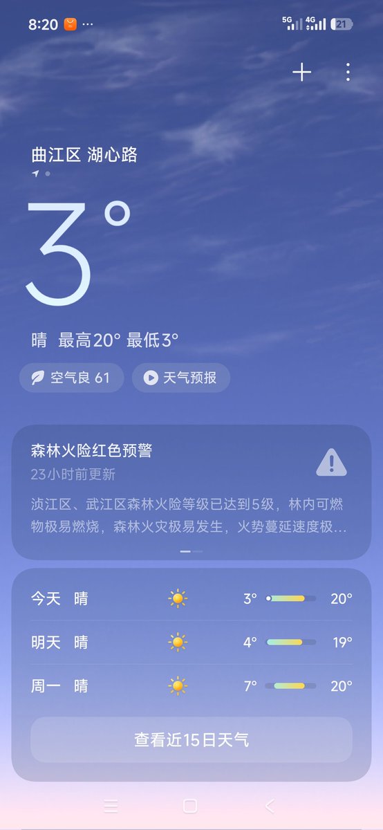 🙄家人们，谁懂啊！
广东居然比我们福建还要冻，从泉州来的时候好好的，来了人都冻傻成傻🦜了。。。