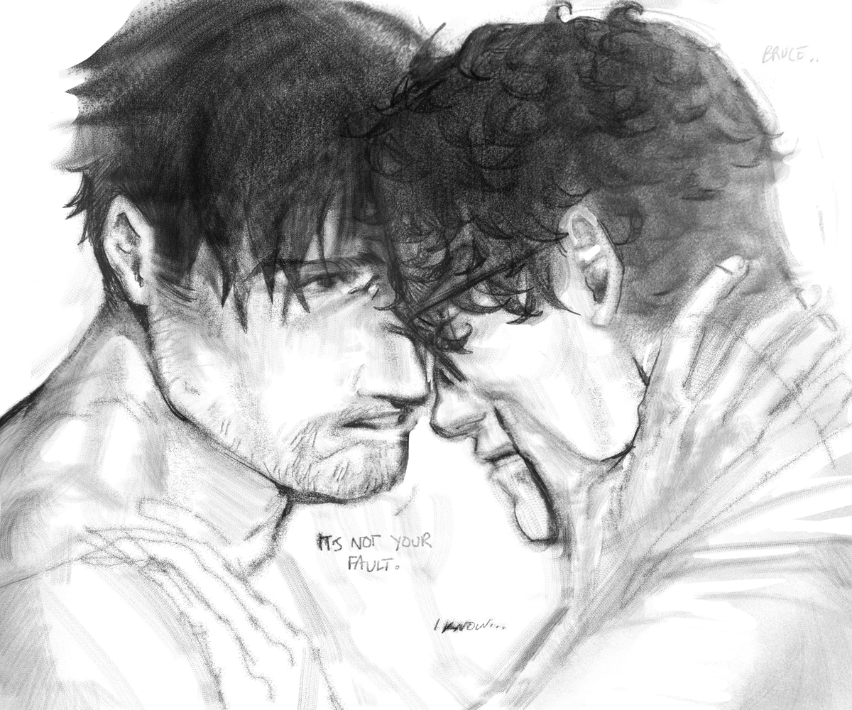 chuerro3303's tweet image. indulging in even more #superbat i simply cant get enough or get away,, dabble in a little feelings #BruceWayne #clarkkent