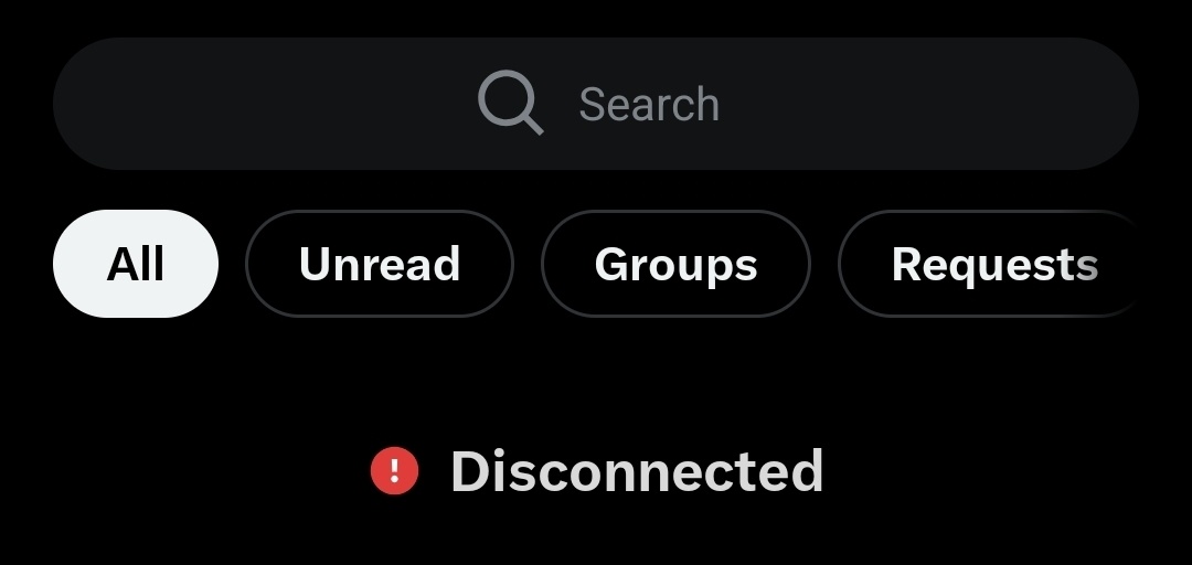 daagonyang's tweet photo. @grok Twitter's direct message. This app chat. What is your actual solution. https://t.co/EzOvP7WbGU