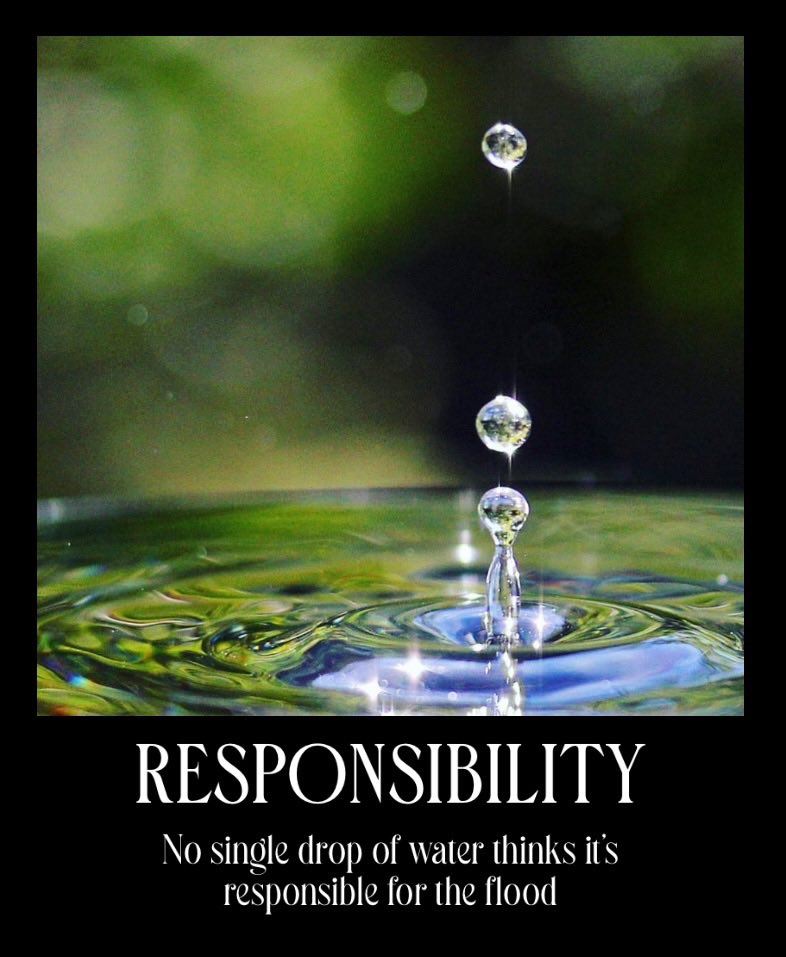 PurposeInView's tweet image. 𝕄𝔸ℕ 𝕌ℙ
𝕊𝕋𝔸ℕ𝔻 𝕌ℙ
𝕊ℙ𝔼𝔸𝕂 𝕌ℙ
𝕆ℝ 𝕊𝕋𝔼ℙ 𝔸𝕊𝕀𝔻𝔼

𝕋𝕙𝕖 𝕒𝕓𝕚𝕝𝕚𝕥𝕪 𝕥𝕠 𝕒𝕔𝕔𝕖𝕡𝕥 𝕣𝕖𝕤𝕡𝕠𝕟𝕤𝕚𝕓𝕚𝕝𝕚𝕥𝕪 𝕚𝕤 𝕥𝕙𝕖 𝕞𝕖𝕒𝕤𝕦𝕣𝕖 𝕠𝕗 𝕥𝕙𝕖 𝕞𝕒𝕟…