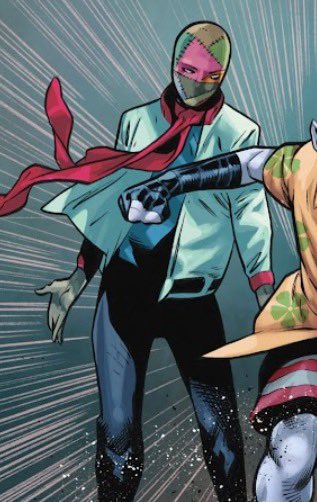 WcnderFate's tweet image. that rucka OC will get a billion cameos bc rucka while the absolute nonbinary icon that is stitch continues to be ignored.